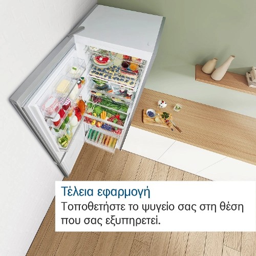 ΨΥΓΕΙΟΚΑΤΑΨΥΚΤΗΣ ΕΛΕΥΘΕΡΟΣ BOSCH KGN497LDF (203x70 / D / INOX LOOK / FNF / ΟΘΟΝΗ)